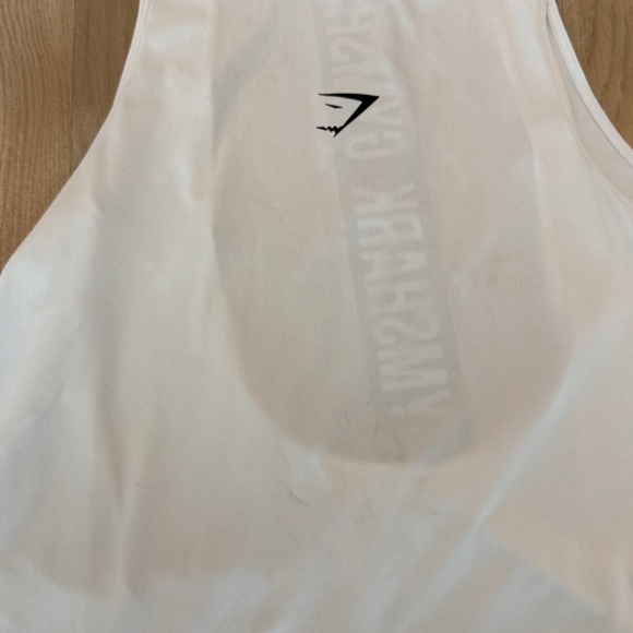 Gymshark Black and White Racerback Tank Tops - Picture 5 of 7